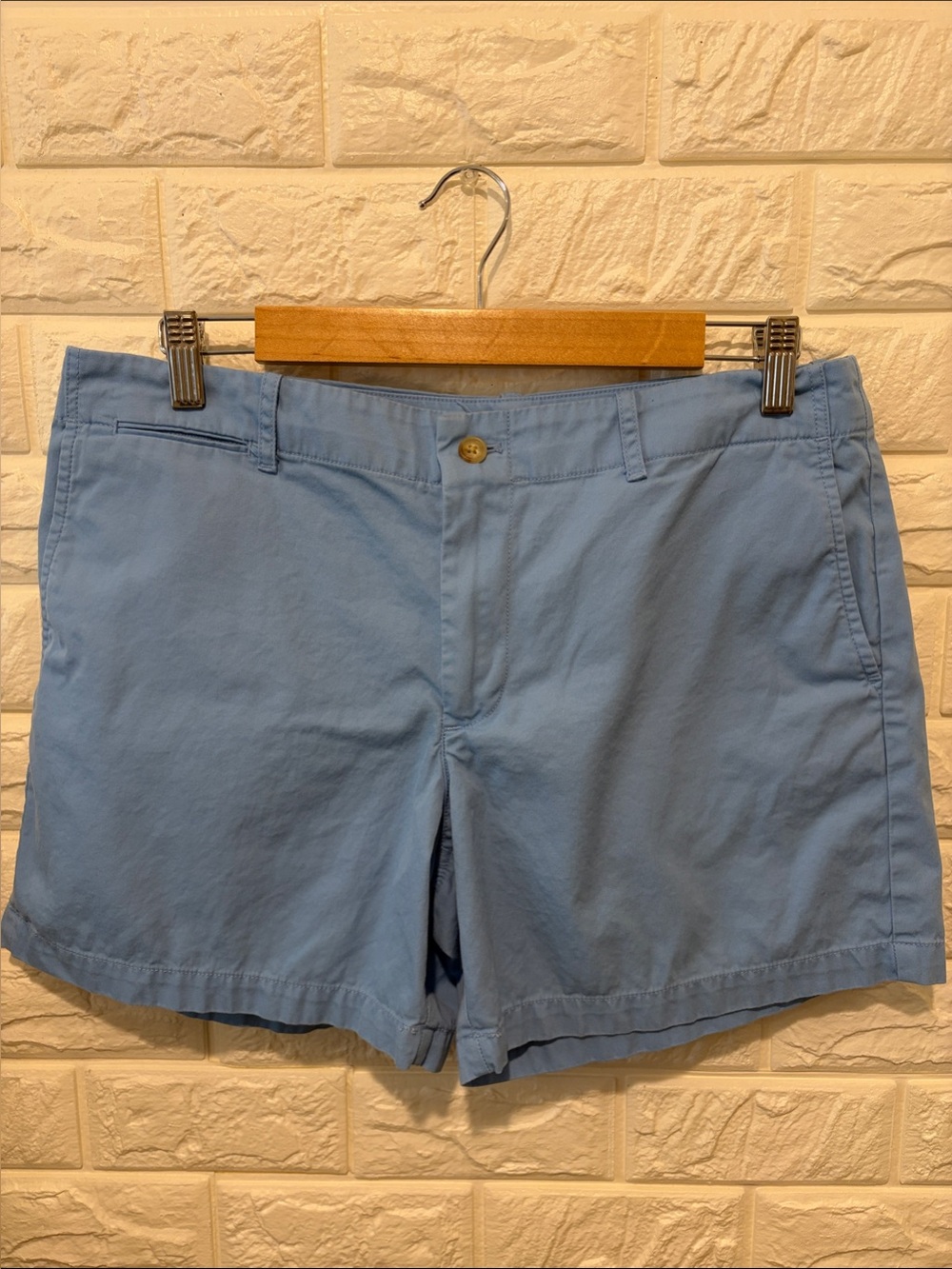 Ralph Lauren Light Blue Cotton Shorts